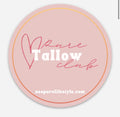Pure Tallow Club pink sticker from Pure Lifestyle